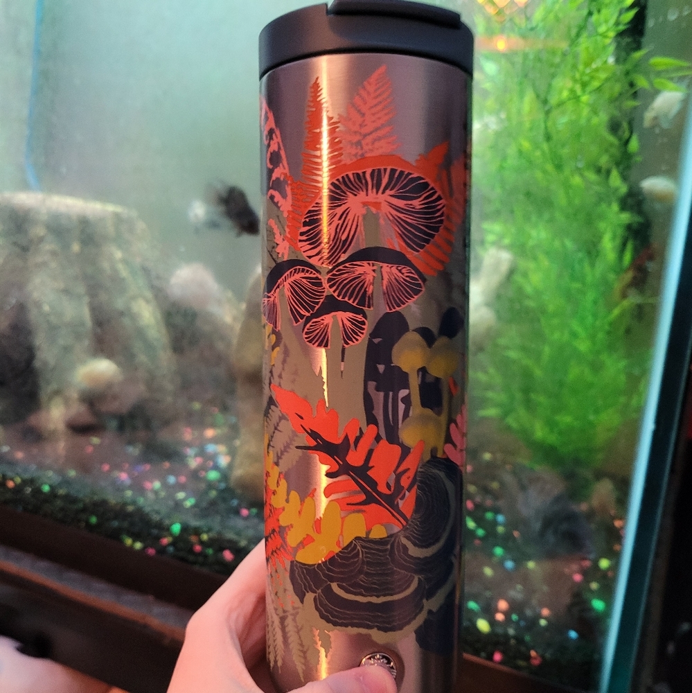 Starbucks mushroom cup